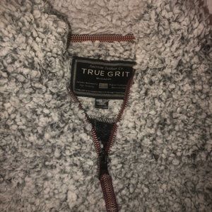 True Grit Fuzzy Half Zip
